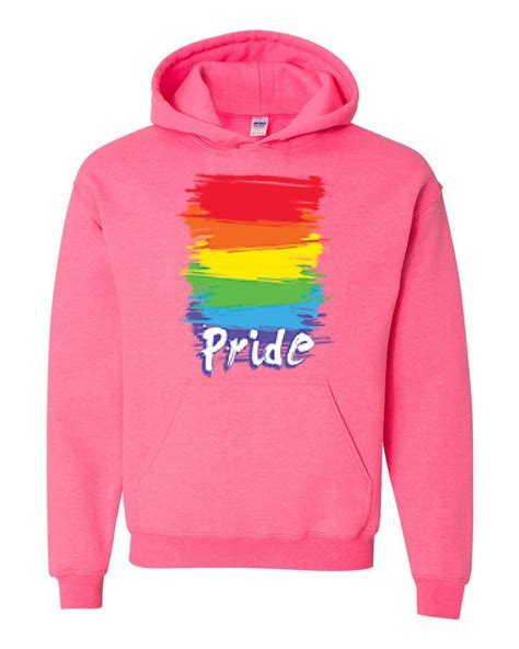 Unisex Rainbow Pride Hoodie Sweatshirt