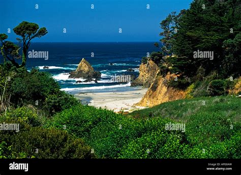 Beautiful View Fort Bragg California Usa Stock Photo Alamy