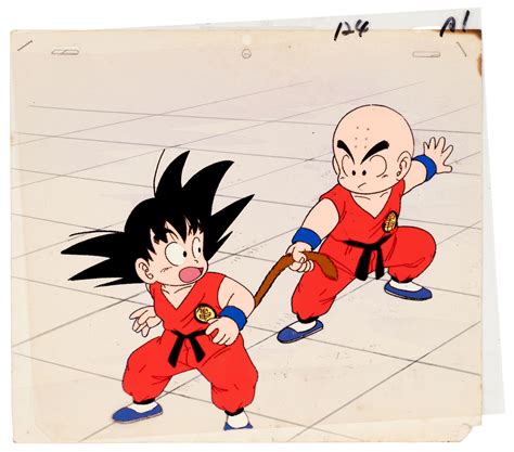 Dragon Ball By Toei Animation Son Goku And Kuririn Christies