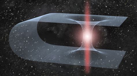 A Black Hole Circling A Wormhole Would Emit Weird Gravitational Waves