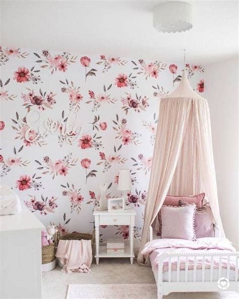 30 Attractive Spring Bedroom Decor Ideas With Floral Theme Girls
