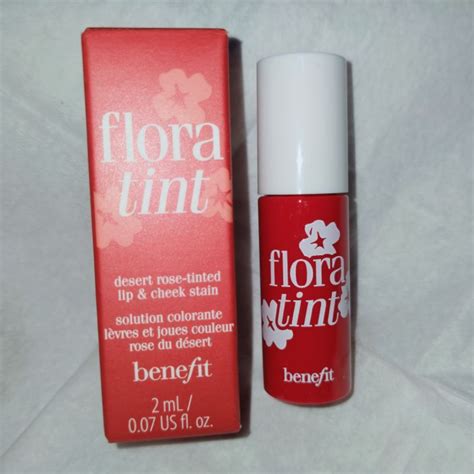 2ml Benefit Flora Tint Desert Rose Tinted Lip And Cheek Stain Shopee