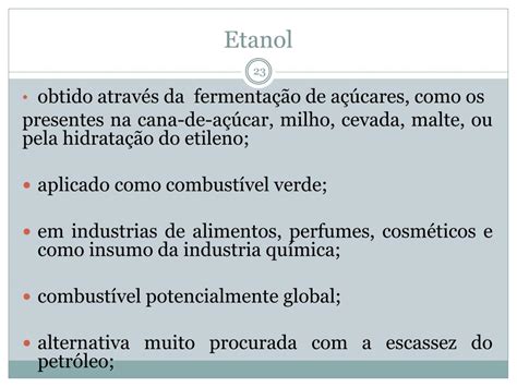 Para Que Serve Etanol