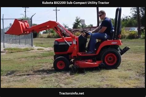 Kubota Bx2200 Price Specs Review Attachments 2023