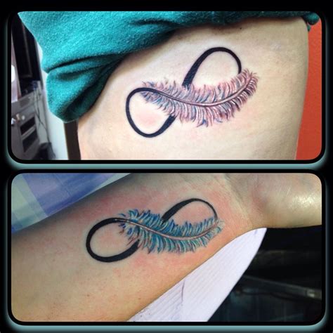 Download #Feather #Infinity #Tattoo #Sistertattoos | Pinterest ...