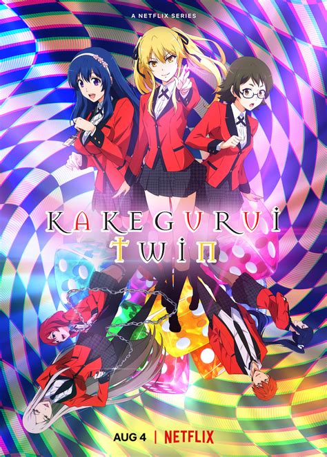 Crunchyroll Kakegurui Twin Anime Reveals New Promo Visual Cast And More