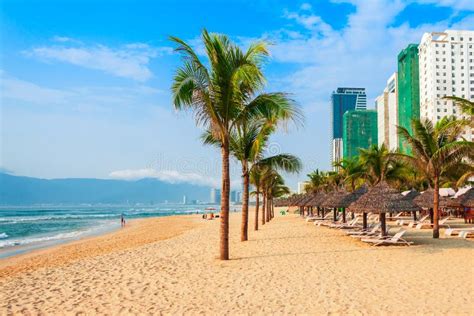 My Khe City Beach Danang Editorial Stock Image Image Of Sand 189539164