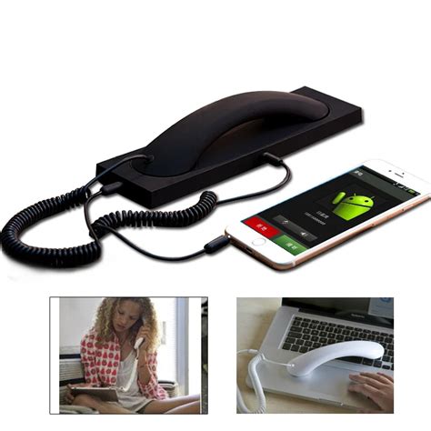 Portable Retro Fashion 35 Mm Comfort Telephone Receiver Cellphone