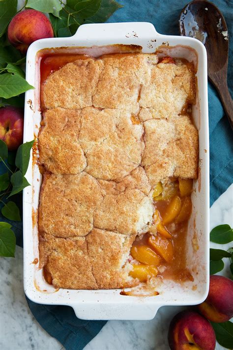 Homemade Peach Cobbler Recipe {BEST EVER!} - Cooking Classy