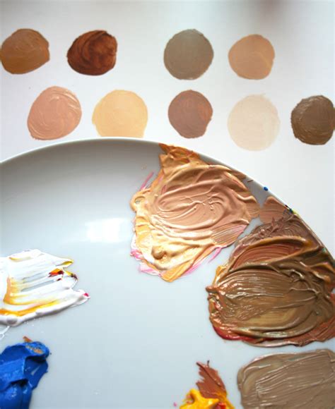 How To Mix Paint For Skin Color Today Hutomo
