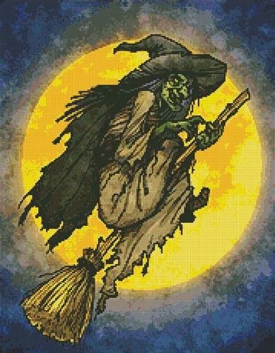 We did not find results for: Witch on a broom Cross Stitch Pattern by Tereena Clarke ...