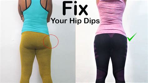 Get A Bigger And Rounder Looking Hips How To Fix Your Hip Dips 9 Exercises For Wider Hips Large