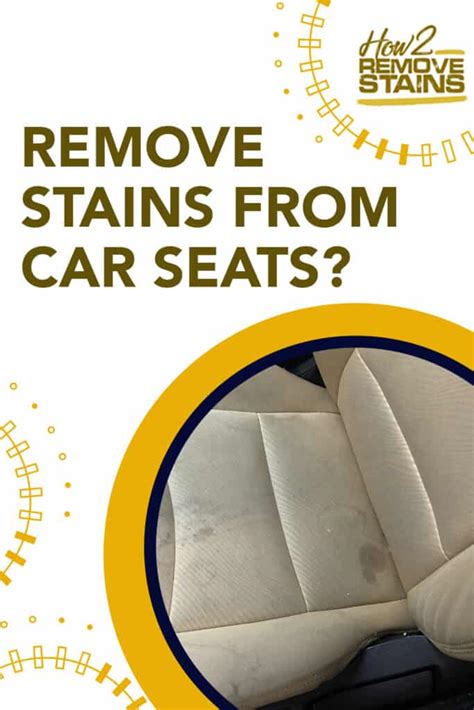 From leather to cloth seats we have a stain remover recipe that delivers results. How to remove stains from car seats  Detailed Answer 
