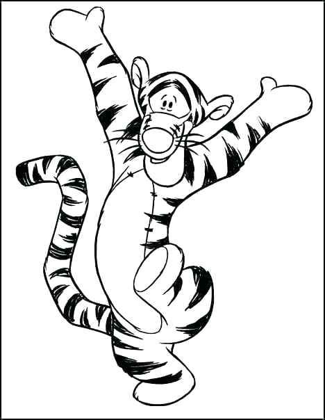 Winnie The Pooh And Tigger Coloring Pages at GetColorings.com | Free