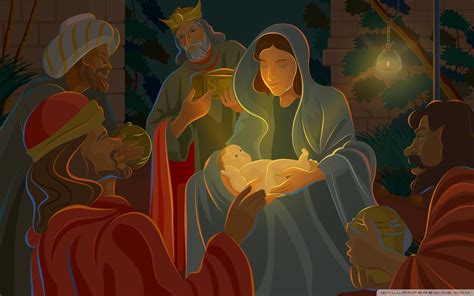Christmas Nativity Scene Wallpaper 59 Images