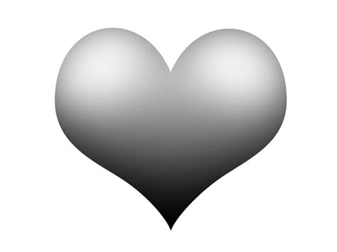 Gray White Heart Png 1000 Free Download Vector Image Png Psd Files