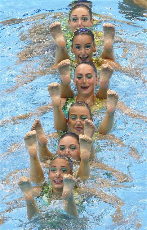 Synchronized Swimming Synchronized Swimming Swimmer Swimming