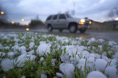 A Minute Texas Hailstorm Causes Million In Damages