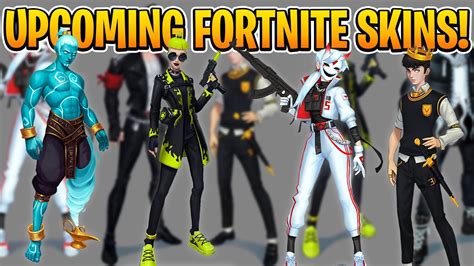 Upcoming Fortnite Skins Genie Young Midas And More Youtube