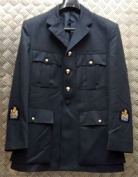 Genuine British Royal Airforce Raf Warrant Officer No1 Jacket Tunic