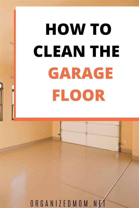 Find Out How To Clean The Garage Floor In This Guide We Have The