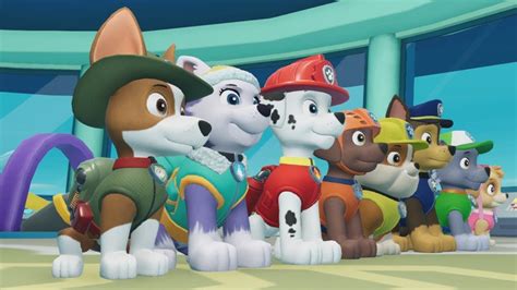 Paw Patrol On A Roll Mighty Pups Marshall Ultimate Rescue Mission In