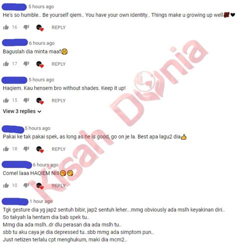 Check spelling or type a new query. Selalu Pakai Cermin Mata Hitam, Ini Jawapan Haqiem Rusli ...