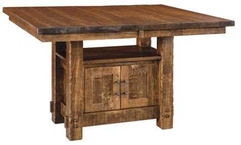 Largest amish furniture store in southeast michigan! Amish Houston Pub Cabinet Table from DutchCrafters Amish ...