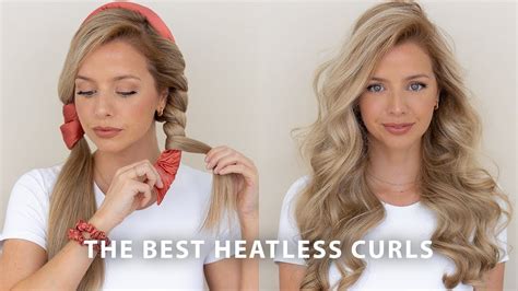 New Heatless Curls Tutorial 💙 Robe Curls Updated Youtube In 2022
