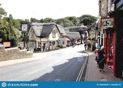 Old Village Shanklin Isle Of Wight Uk Editorial Stock Image Image