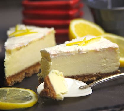 Vous cherchez des recettes pour thermomix ? Cheesecake au citron, sans cuisson | Recette | Recette ...