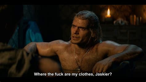 The Witcher X Geralt And Jaskier Talk In A Bath I Want Nothing I Need No One ENG