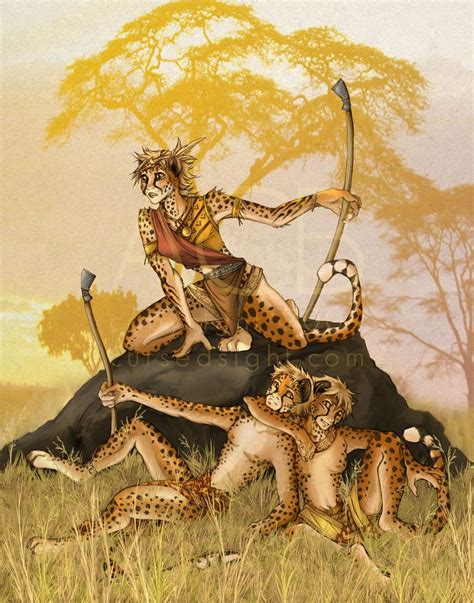 Cheetah Pride Anthro Animals Animal Human Concept Art Characters
