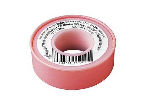 Shop for teflon tape plumbing at walmart.com. plumbing - What goes on threads first: tape or dope ...