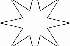 star printable pattern christmas clipart clip
