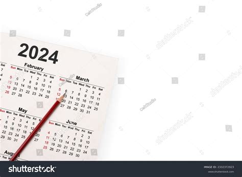 25 2024 Calander Images Stock Photos And Vectors Shutterstock