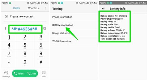 Check Battery Health Android