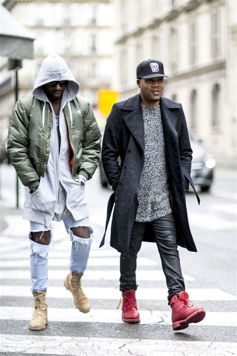 Black Men Street Style Fashion