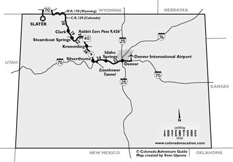 Slater Colorado Travel Maps