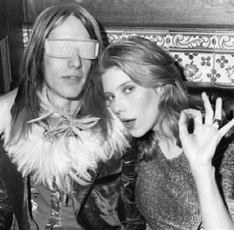 Todd Rundgren And Bebe Buell Looks Im With The Band