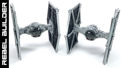 Lego Star Wars Tie Fighter Comparison Moc Vs Set 75211 Youtube