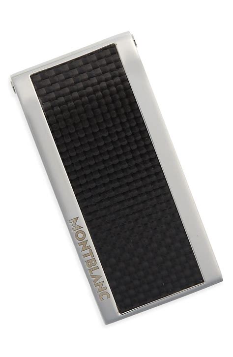 Each carbon fiber money clip is made using hand laid carbon fiber fabric, which is then hand coated with resin, buffed to a beautiful gloss finish, and finished off with the signature carbon fiber & co. Montblanc Carbon Fiber Money Clip | Nordstrom