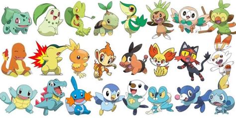 My Starter Pokémon Of Choice For Each Generation By Kacie Medium