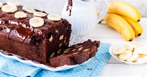 Schoko - Bananen - Kuchen schneller einfacher Kastenkuchen