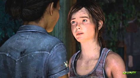 Ellie And Riley Kiss Scene The Last Of Us Left Behind Youtube