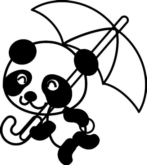 Umbrella Panda Clipart I2clipart Royalty Free Public Domain Clipart