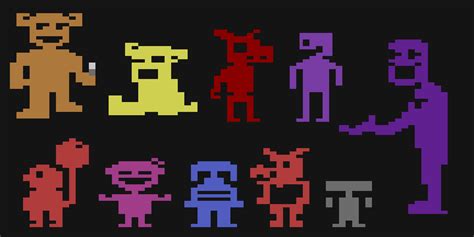 Fnaf Minigames Seemed To Attempt An Atari Style But Never Truly Got It