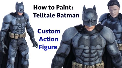 How To Paint A Telltale Batman Action Figure Mikes Workbench