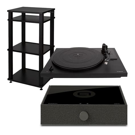 Andover Audio Spinbase Plug And Play Turntable Speaker System World