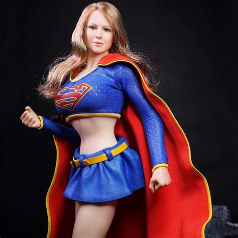 Estartek Original Super Pato Set013 Supergirl Traje Para 12 Pulgadas Phicen Tbleague Jiaoudoll